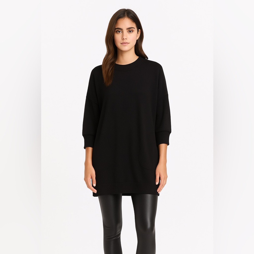 Coco + Carmen Black Mini Dress with Pockets